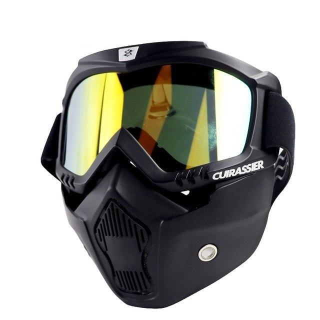 Vintage motorcycle goggles dirt bike goggles helmet protective glasses