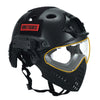Tactical airsoft helmet goggles mask protective visor helmets