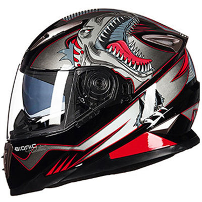 Full face motorcycle helmet double lens with shield lock system moto casco Chopper