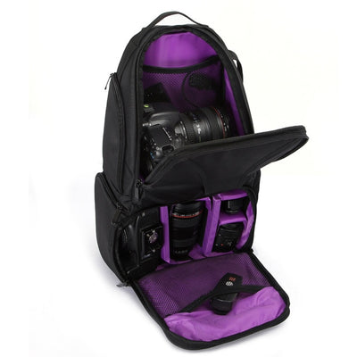 Camera bag video backpack waterproof large capacity multi-functional