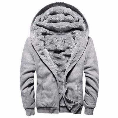 Bomber jacket men sweatshirts hoodies coat warm sportwear tracksuit