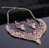 Dubai jewelry sets bridal wedding necklace earrings big crystal African gifts
