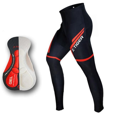 Bicycle pants biker outfit with 5D gel pad tights bicycle clothing trousers