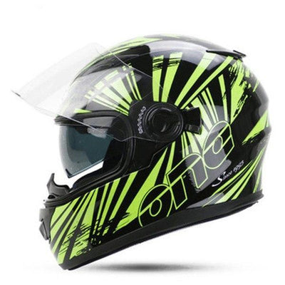 Full face vespa helmet motorcycle dual lens scooter helmets motoqueiro