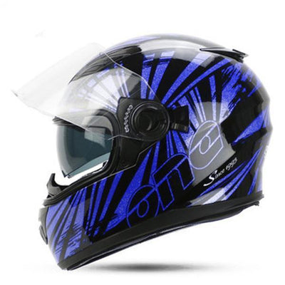 Full face vespa helmet motorcycle dual lens scooter helmets motoqueiro
