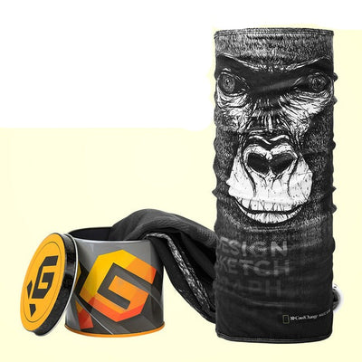 Skull mask bicycle scarf outdoor sports