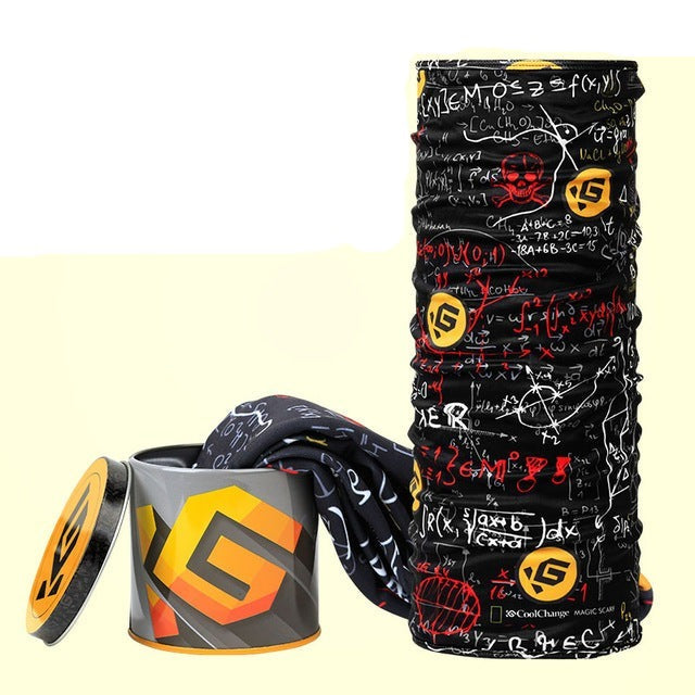 Skull mask bicycle scarf outdoor sports