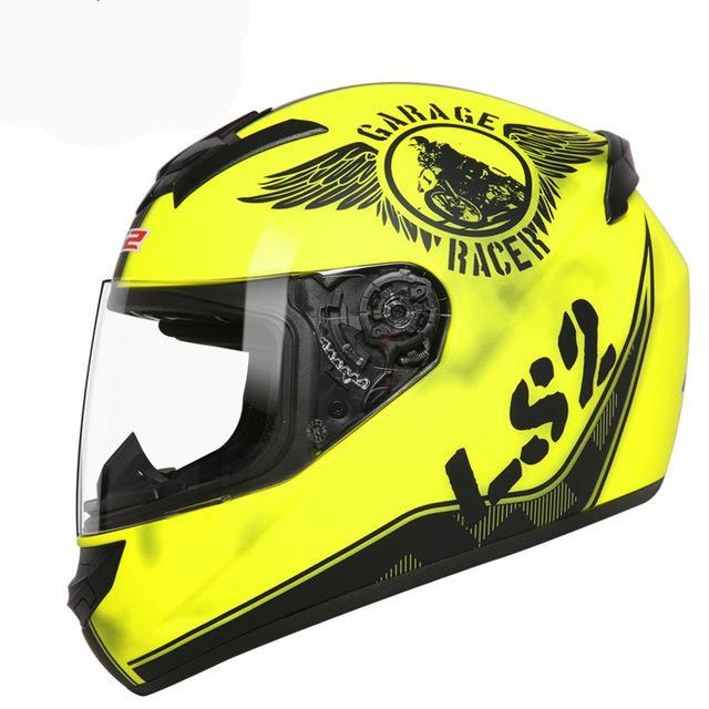 Full face motorcycle helmets visor lens anti fog casque racing biker chopper