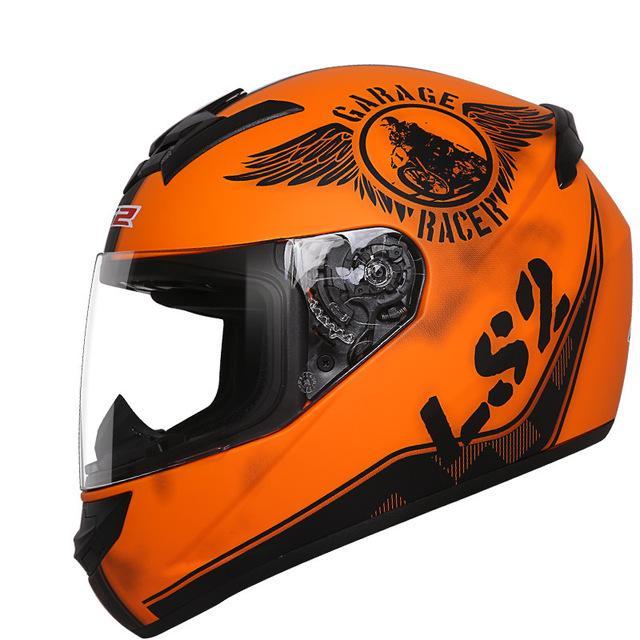 Full face motorcycle helmets visor lens anti fog casque racing biker chopper