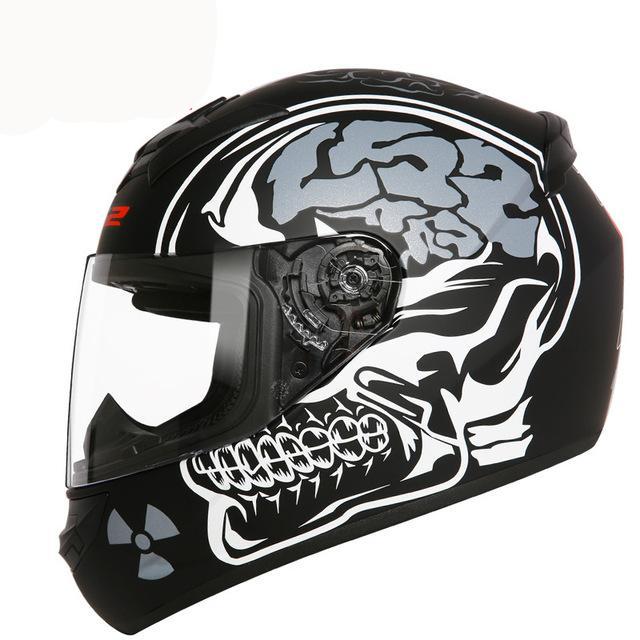 Full face motorcycle helmets visor lens anti fog casque racing biker chopper