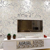 modern wallpaper European style roll floral wall home decor papel de parede