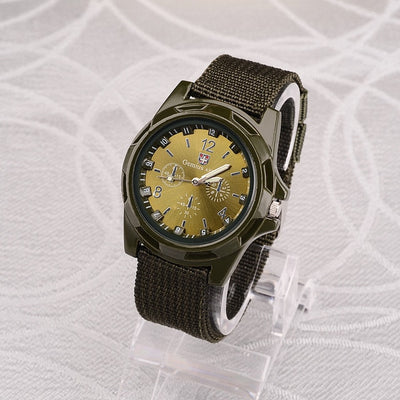 military watch men tactical wrist watches army navy sports nylon band