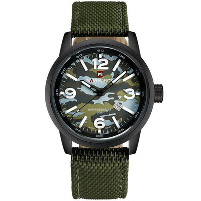 Army military men wristwatch canvas sport watches relogio masculino