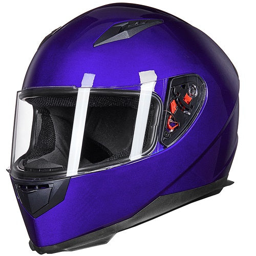Full face motorcycle helmet 2visors scarf black yellow red blue white silver