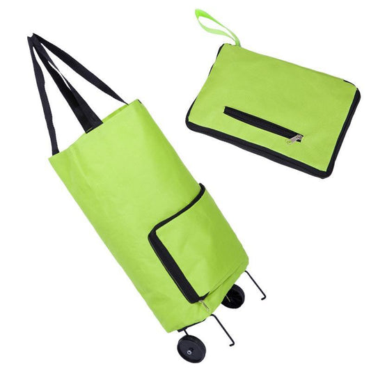 Luggage travel bag wheel retractable folding tug ultra light