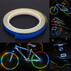 Bicycle roll of sticker reflective cycling