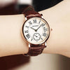 Leather women wristwatch dress watch analog vintage watches casual for gifts