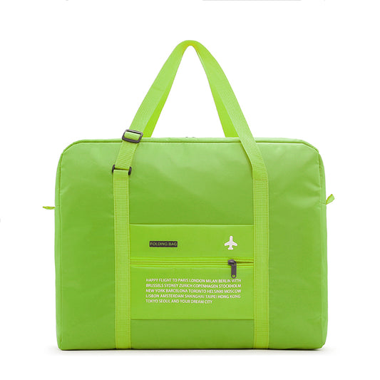 Luggage women nylon folding bag travel waterproof medium capacity