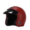 Retro motorcycle helmets with goggles vintage helmet for biker vespa scooter
