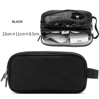 Storage bag portable travel digital gadgets bags accessories organizer pouch