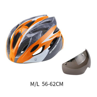 Bicycle goggles helmet sport cycling helmets mountain road bike ultralight