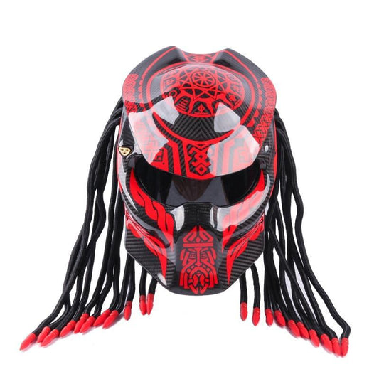 Iron warrior man helmet full face motorcycle helmets DOT Safety sport funny gift