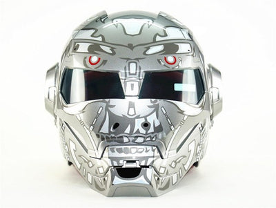 Marvel motorcycle helmet superhero helmet retro grey special half open face helmets