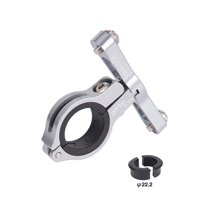 Bike socket handlebar mount water bottle clamp cage holder