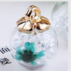 charms crystal flower glass bracelet pendant DIY decoration craft jewelry10pcs