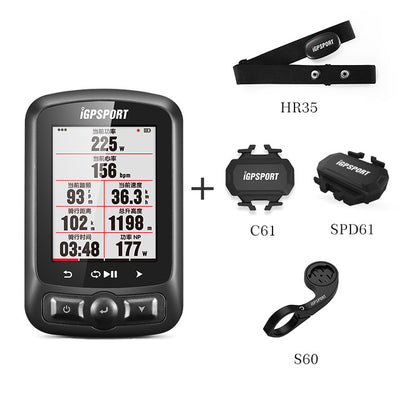 Speedometer bike stopwatch ANT+GPS waterproof IPX7 bicycle accessories