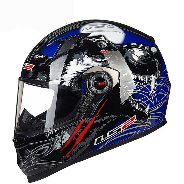 Racing full face motorcycle helmets sport art helmet para moto casque