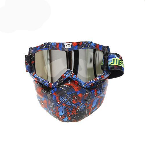 Vintage Motorcycle Helmets Goggles Half Face Helmets Motorbike Motocross Sunglasses