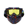 Vintage Motorcycle Helmets Goggles Half Face Helmets Motorbike Motocross Sunglasses