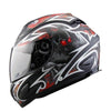 Full face motorcycle helmet dot racing off road with clear lens