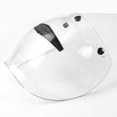 Vintage motorcycle bubble shield visor lens mask motorbike helmet glasses