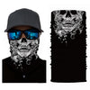 skull mask face hood tube neck headband scarf ski motorcycle outdoor halloween