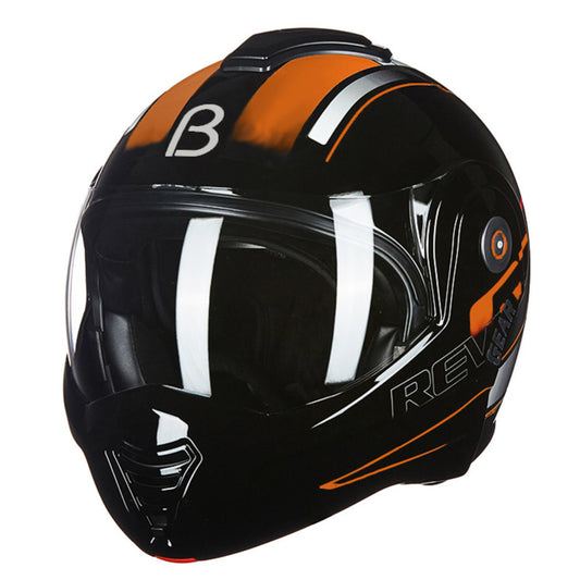 Modular open full face motorcycle helmets vintage vespa scooter helmet chopper moon style