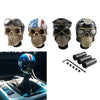 Car Gear Shift Knob skull devil head with hat car interior accessories