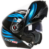 Flip up helmet motorcycle helmets dual lens visor casco racing sport cycling