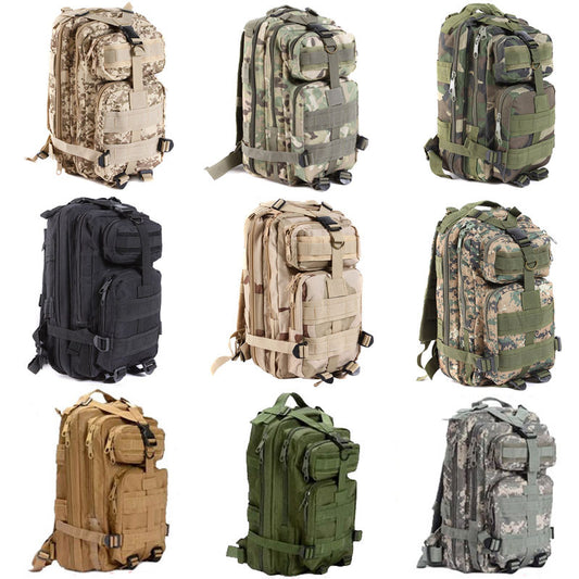 Tactical Military Backpack Army Bag Rucksack Hiking Camping Trekking