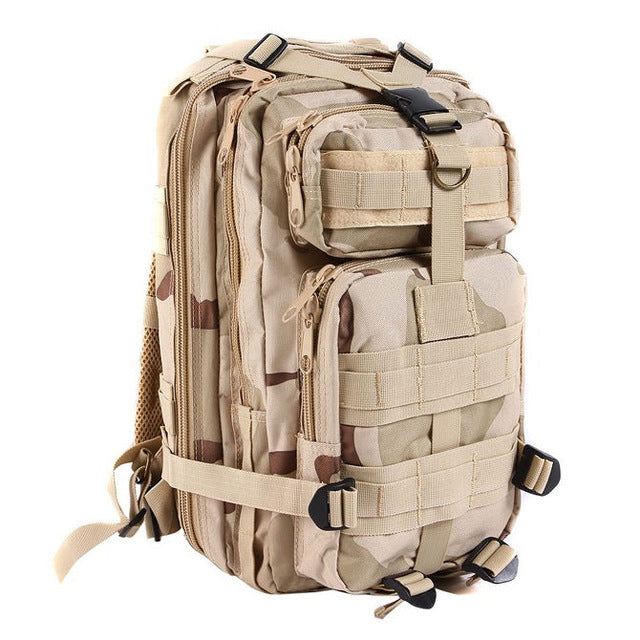 Tactical Military Backpack Army Bag Rucksack Hiking Camping Trekking