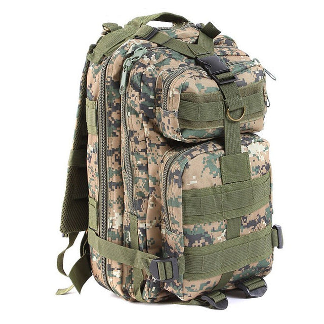 Tactical Military Backpack Army Bag Rucksack Hiking Camping Trekking