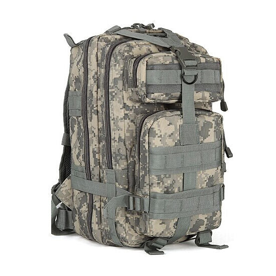 Tactical Military Backpack Army Bag Rucksack Hiking Camping Trekking