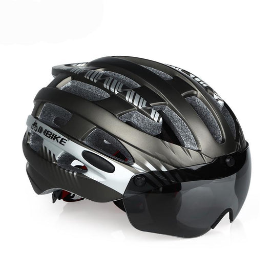 Glasses Bicycle Helmets Cycling Helmet Mountain Road MTB Sports Casco Ciclismo