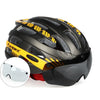 Glasses Bicycle Helmets Cycling Helmet Mountain Road MTB Sports Casco Ciclismo