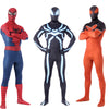 Spiderman costume cosplay superhero movie bodysuit adult halloween party