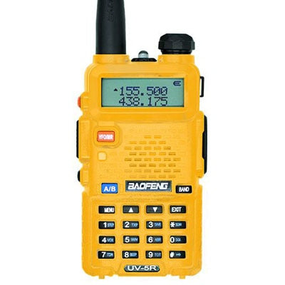 hunting radio walkie talkie station portable UV5R Transceiver 5W VHF UHF camping