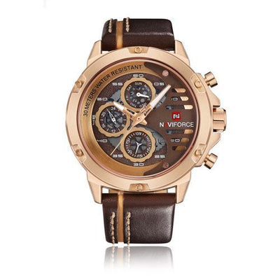 Sport men wristwatch leather casual quartz watches relogio masculino