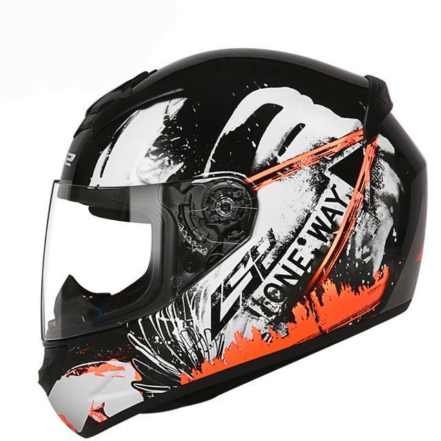 Full face motorcycle helmets visor lens anti fog casque racing biker chopper