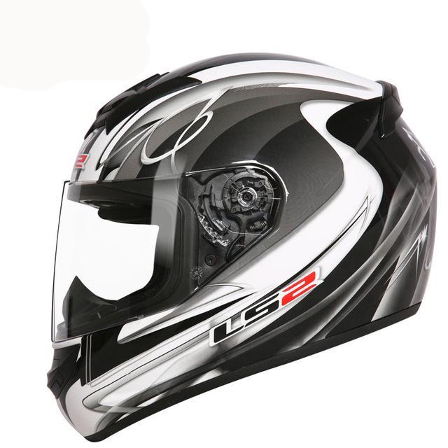 Full face motorcycle helmets visor lens anti fog casque racing biker chopper